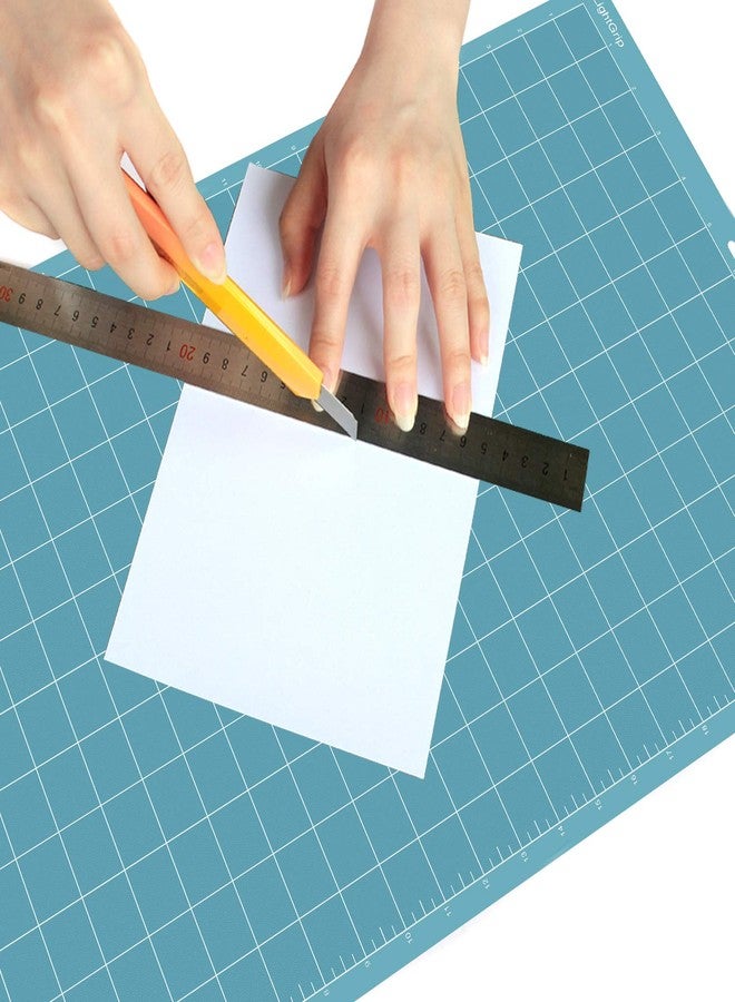 REALIKE LightGrip Cutting Mat Compatible with Cricut Maker 3/Maker 4/Maker/Explore 3/4/Air 2/Air/One(3 Mats,12x24 inch) Blue Light Adhesive Cut Mats for Crafts, Quilting, Sewing and All Arts - Image 5